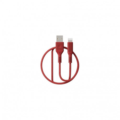 Premium MFI certifield Cable USB - Lightning (red, 1.2m) Astro Pro Titan