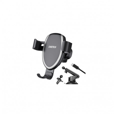 Car Phone Mount CHOETECH, with wireless charging function, 10W