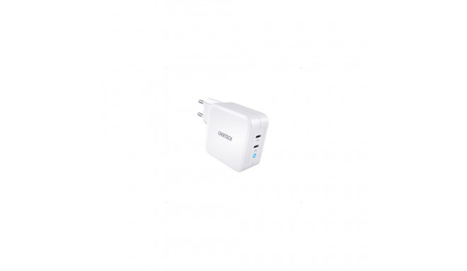 Charger CHOETECH GaN 2xUSB Type-C: 100W, PD