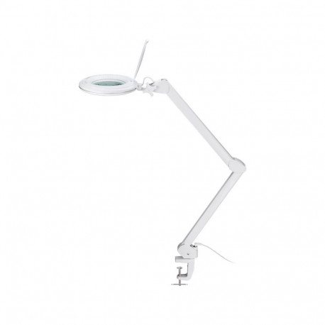 Goobay LED Magnifying Lamp with Clamp, 10 W, white