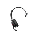 JABRA Evolve2 65 MS Mono on-ear konverteeritav Bluetooth juhtmevaba USB-A mürasummutav must peakompl
