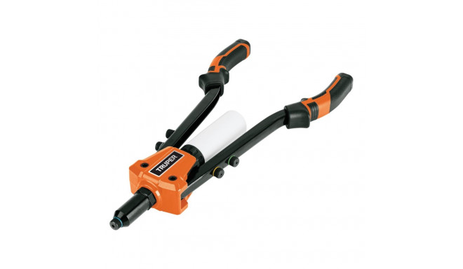 Heavy duty hand riveter with interchangeable nozzles 2.5-6.5mm Truper®