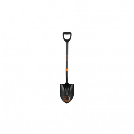 Truper round point shovel with fiberglass shaft, 104cm