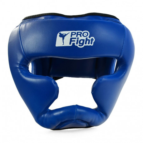 Kask bokserski Profight 705 PU niebieski senior