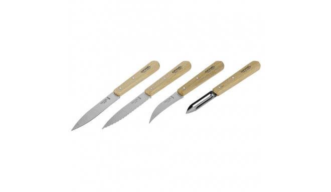 Opinel Natural 4 essential knives Box Set
