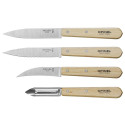 Opinel Natural 4 essential knives Box Set