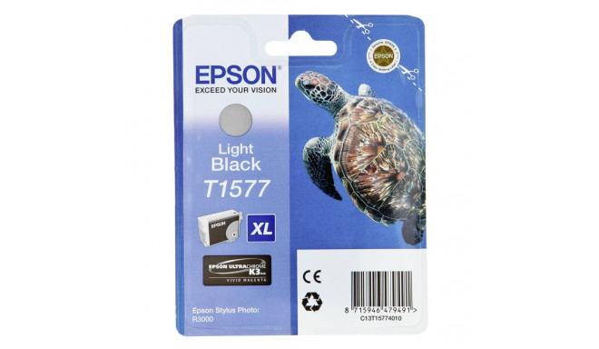 Epson tindikassett hele must T 157 T 1577
