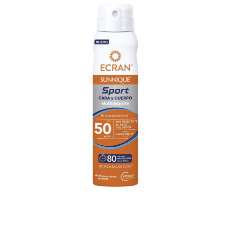 Ecran näo- ja kehasprei Sunnique Sport 75ml