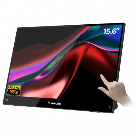 "Verbatim Portable Monitor 15,6"" Full HD Touchscreen Monitor"