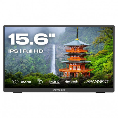 JapanNext FULL HD puutetundlik monitor 39,6 cm (15,6")