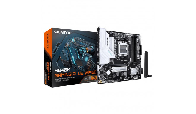 "Gigabyte B840M Gaming P WF6E (AM5) (D)"
