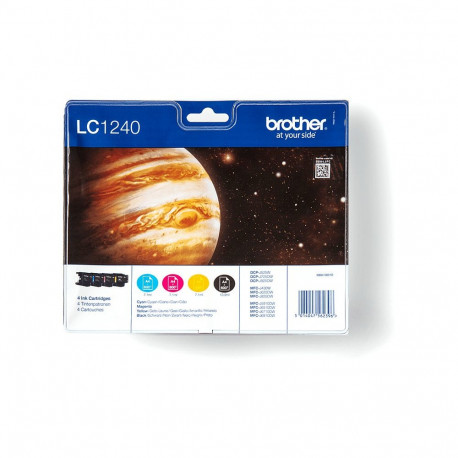 Brother LC-1240 tindikassettide komplekt (1x M/C/Y/BK)