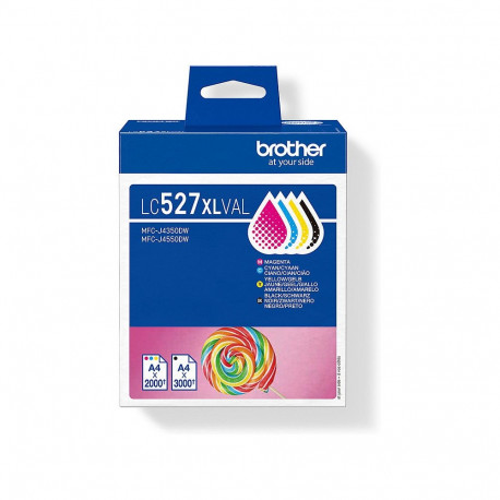 "Brother Tintenpatrone LC-527XLVAL Multipack (je 1x BK/M/C/Y)"