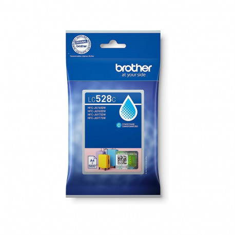 "Brother Tintenpatrone LC-528C Cyan (ca. 5000 Seiten)"