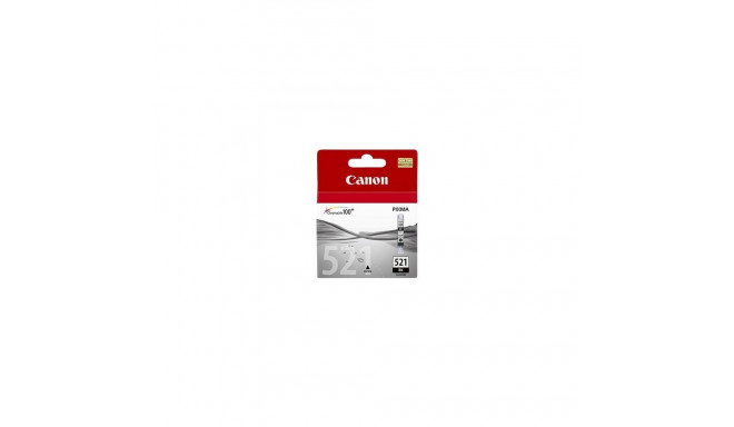 Canon CLI-521BK must tindikassett, 2933B008, 9ml