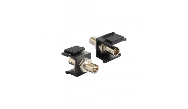 "Keystone Modul ST Simplex Buchse > ST Simplex Buchse schwarz"