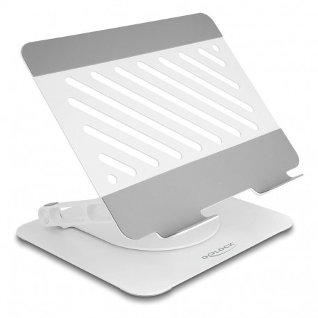 "Tablet und Notebook Standhalterung verstellbar Aluminium - 360° drehbar"