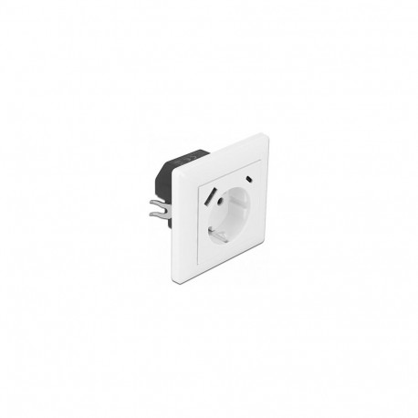 Süvistatav pistikupesa kahe USB laadimispordiga 3,4 A, 1 x USB Type-A ja 1 x USB Type-C™