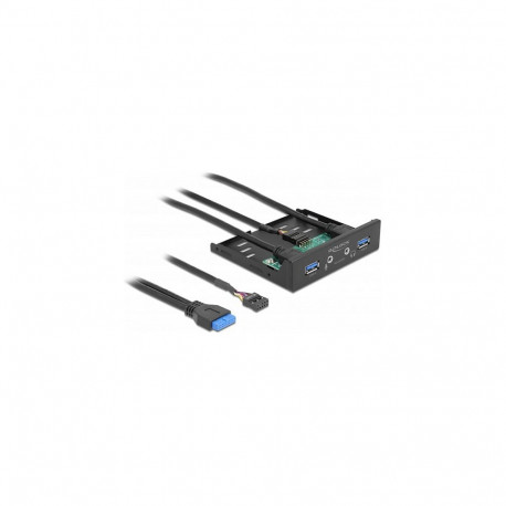"Front Panel 3.5? USB 5 Gbps 2 x USB Typ-A + HD-Audio"