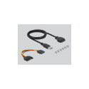 "Front Panel 3.5? USB 5 Gbps 1 x USB Type-C™ + 2 x USB Typ-A + SD und Micro SD Slot"