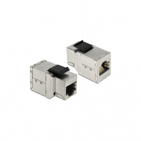 "Keystone Modul RJ45 Buchse > RJ45 Buchse Cat.6"