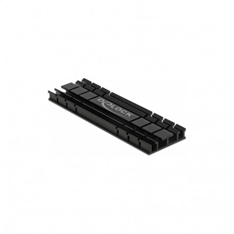 "Kühlkörper flach 70 mm für M.2 Modul schwarz"