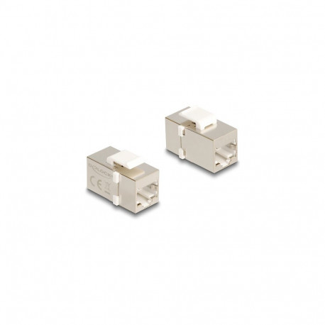 "Keystone Modul RJ45 Buchse zu RJ45 Buchse Cat.6 FTP"