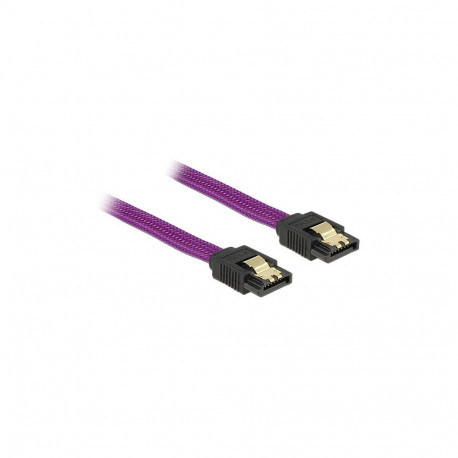 "SATA 6 Gb/s Kabel 20 cm violett"
