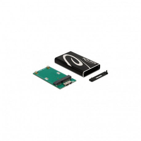 "Externes Gehäuse SuperSpeed USB für mSATA SSD"