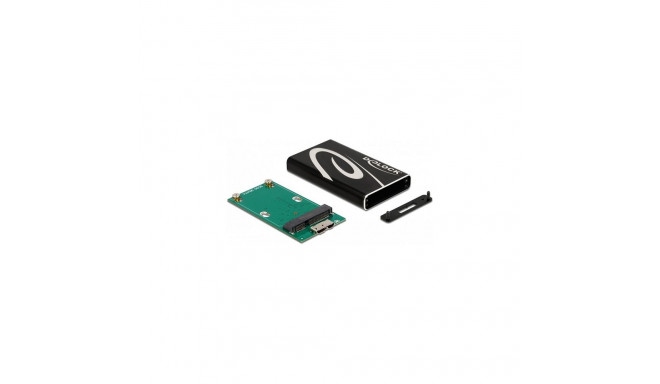 "Externes Gehäuse SuperSpeed USB für mSATA SSD"