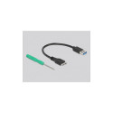 "Externes Gehäuse SuperSpeed USB für mSATA SSD"