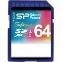 Silicon Power mälukaart SDXC 64GB Superior UHS-I U3