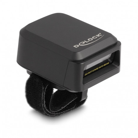 "Delock Ringbarcode Scanner 1D und 2D mit 2,4 GHz oder Bluetooth - Wireless Charging Funktion"