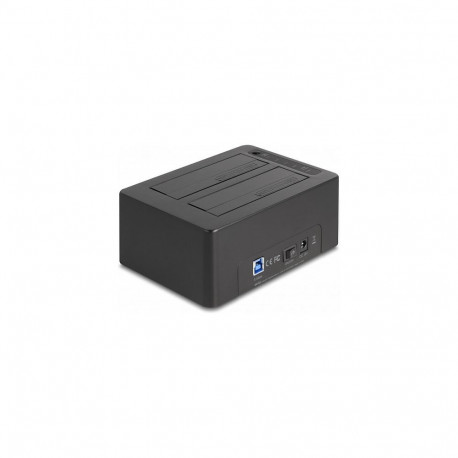 USB kahe pesaga dokkimisjaam 2 x SATA HDD / SSD jaoks kloonimisfunktsiooni, kaardilugeja ja täiendav
