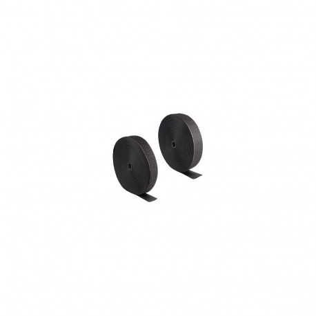 Vastupidav takjapael kleepuva ja pehme poolega, P 25m x L 50mm, must