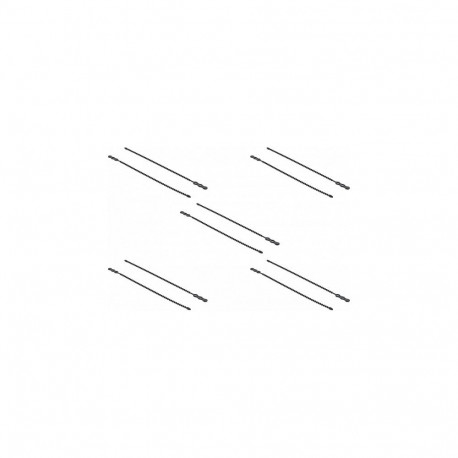 "Delock Blitzbinder wiederverwendbar L 310 x B 4,5 mm schwarz 10 Stück"