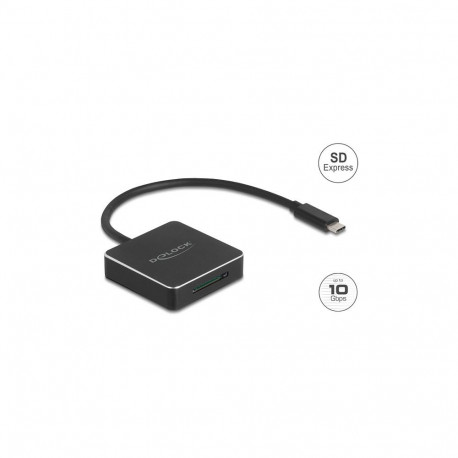 "Delock USB Type-C™ Card Reader für SD Express (SD 7.1) Speicherkarten"