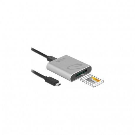 USB Type-C™ kaardilugeja alumiiniumkorpuses CFexpress-mälukaartidele