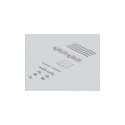 "Delock Keystone Patchpanel 4 Port grau"