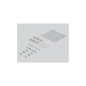 "Delock Keystone Patchpanel 8 Port grau"