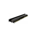 "Delock 19? Patchpanel 16 Port Cat.6A 1 HE schwarz"