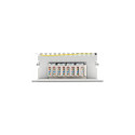 "Delock 10? Patchpanel 8 Port Cat.6A 1 HE grau"