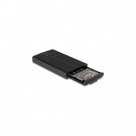 Väline USB 20 Gbps korpus 2 x M.2 NVMe PCIe SSD-le USB Type-C™ pesa ja RAID-iga, tööriistavaba