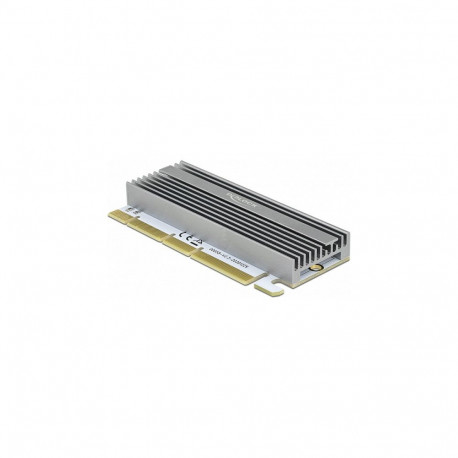 PCI Express x16 (x4 / x8) kaart 1 x NVMe M.2 Key M jaoks LED-valgustusega