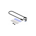 "Externes USB Type-C™ Combo Gehäuse für M.2 NVMe PCIe oder SATA SSD - werkzeugfrei"