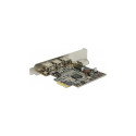 "PCI Express x1 Karte > 3 x extern FireWire B + 1 x intern FireWire A"