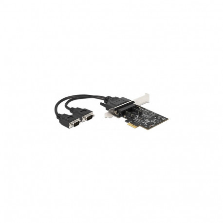 "PCI Express x1 Karte zu 2 x Seriell RS-422/485 mit 15 kV ESD Schutz"