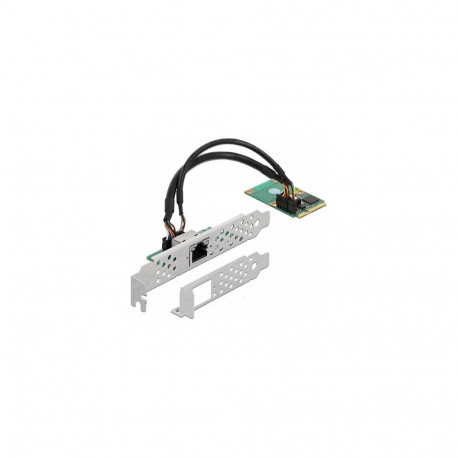 "Mini PCIe I/O PCIe full size 1 x RJ45 Gigabit LAN"