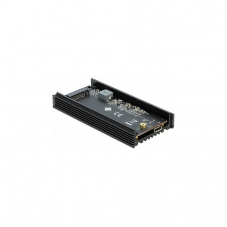 "Externes Gehäuse für M.2 NVMe PCIe SSD mit SuperSpeed USB 20 Gbps (USB 3.2 Gen 2x2) USB Type-C™ Buc