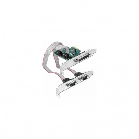 "PCI Express x1 Karte zu 2 x Seriell RS-232 + 1 x Parallel IEEE1284"